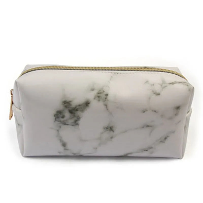 Lilyana | Marble Elegance 3-in-1 Cosmetic Makeup Travel Bag Set 6