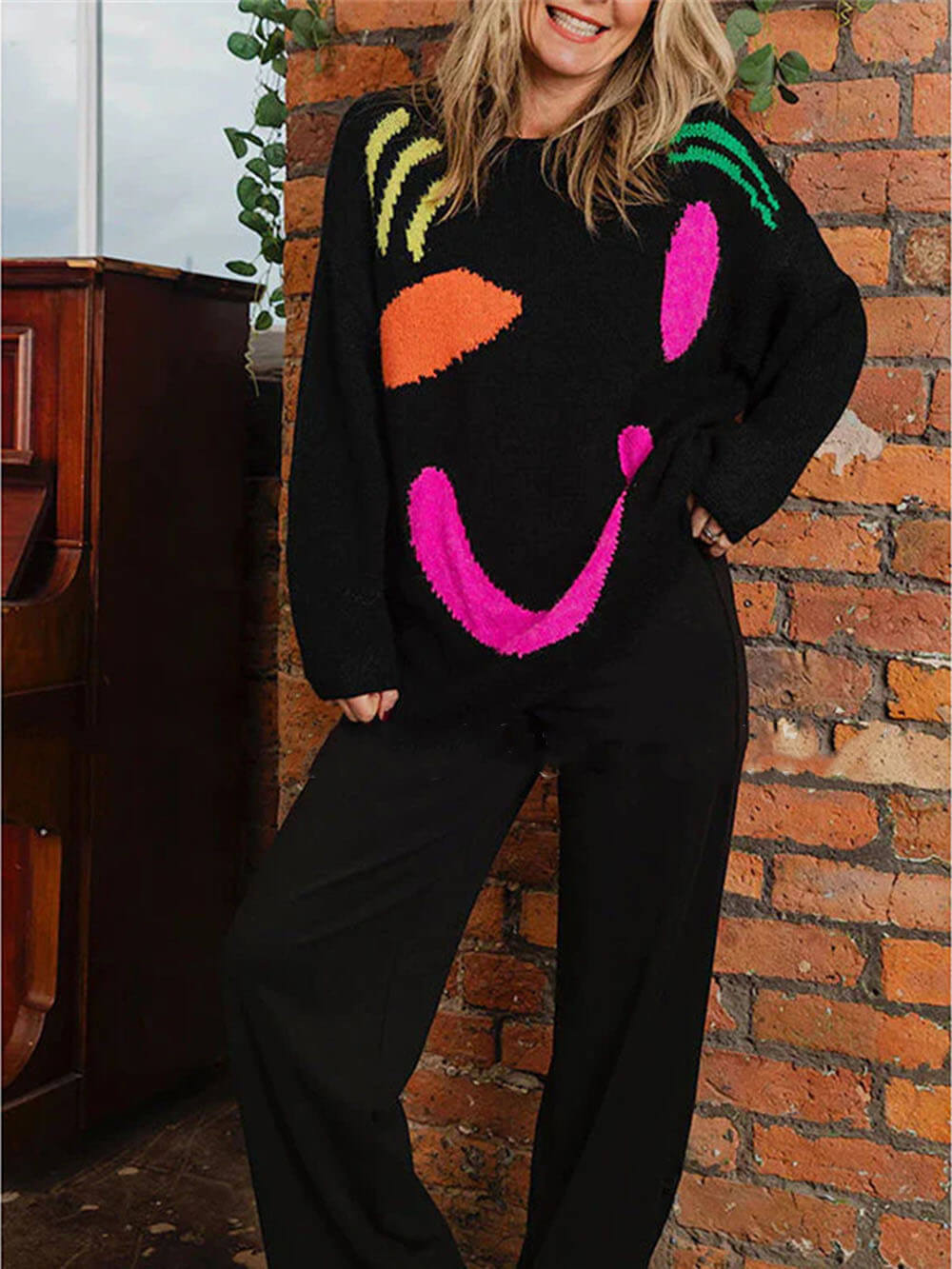 Isabela | Women's Oversized Knitted Sweater | Warm 2