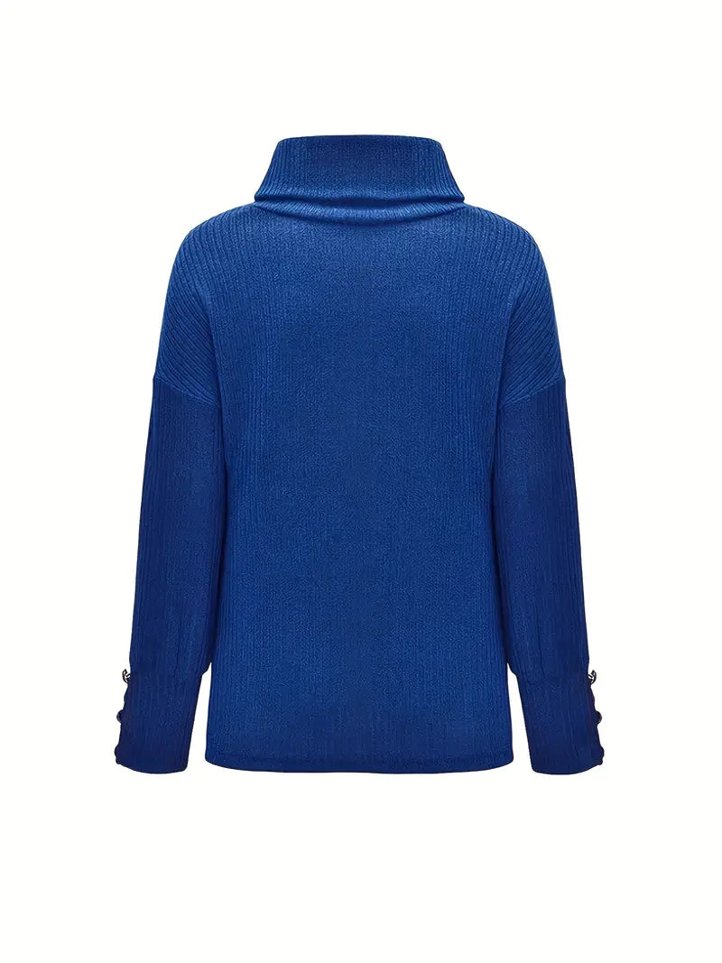 Iya | Women's turtleneck sweater | Warmth 3