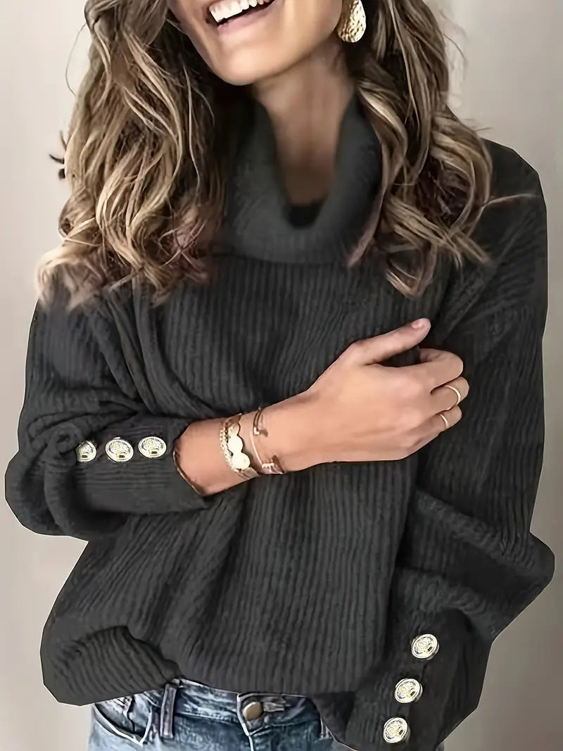 Iya | Women's turtleneck sweater | Warmth 6