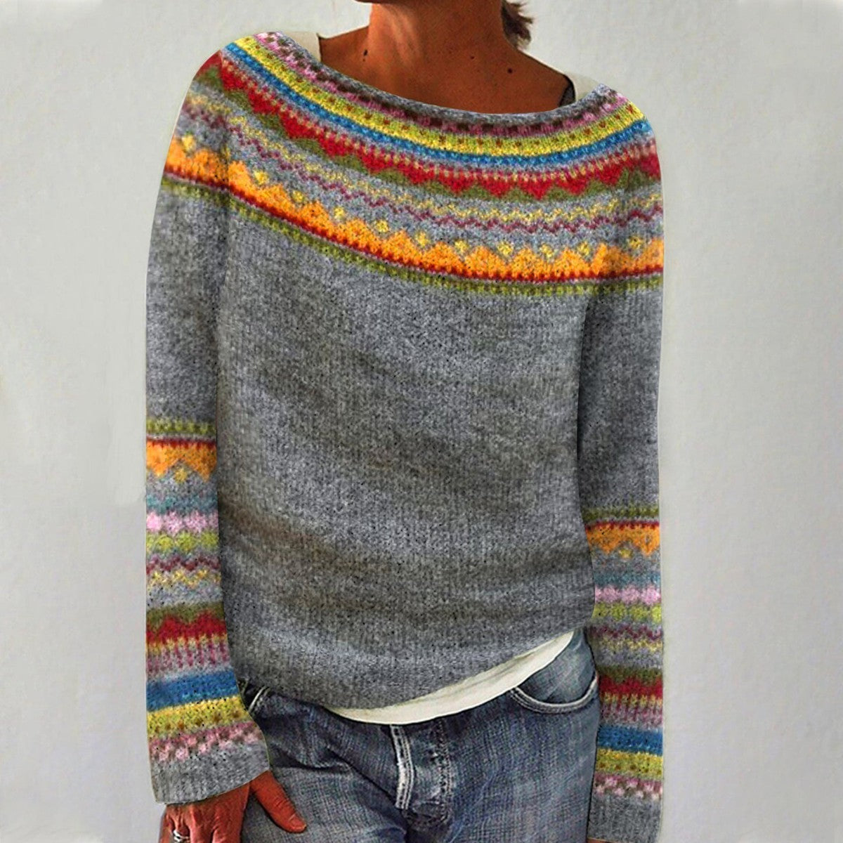 Jamie | Women's Winter Knitted Sweater | Warm 1