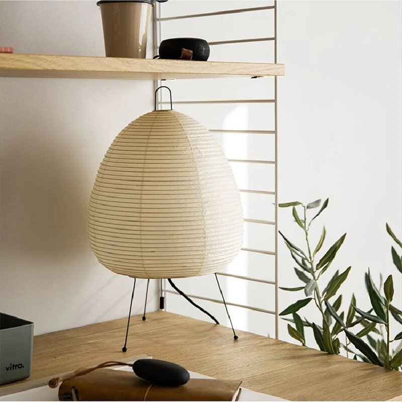 Japanese rice paper lamp 5