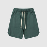 Men's retro twill cotton loose fitting sport shorts-1