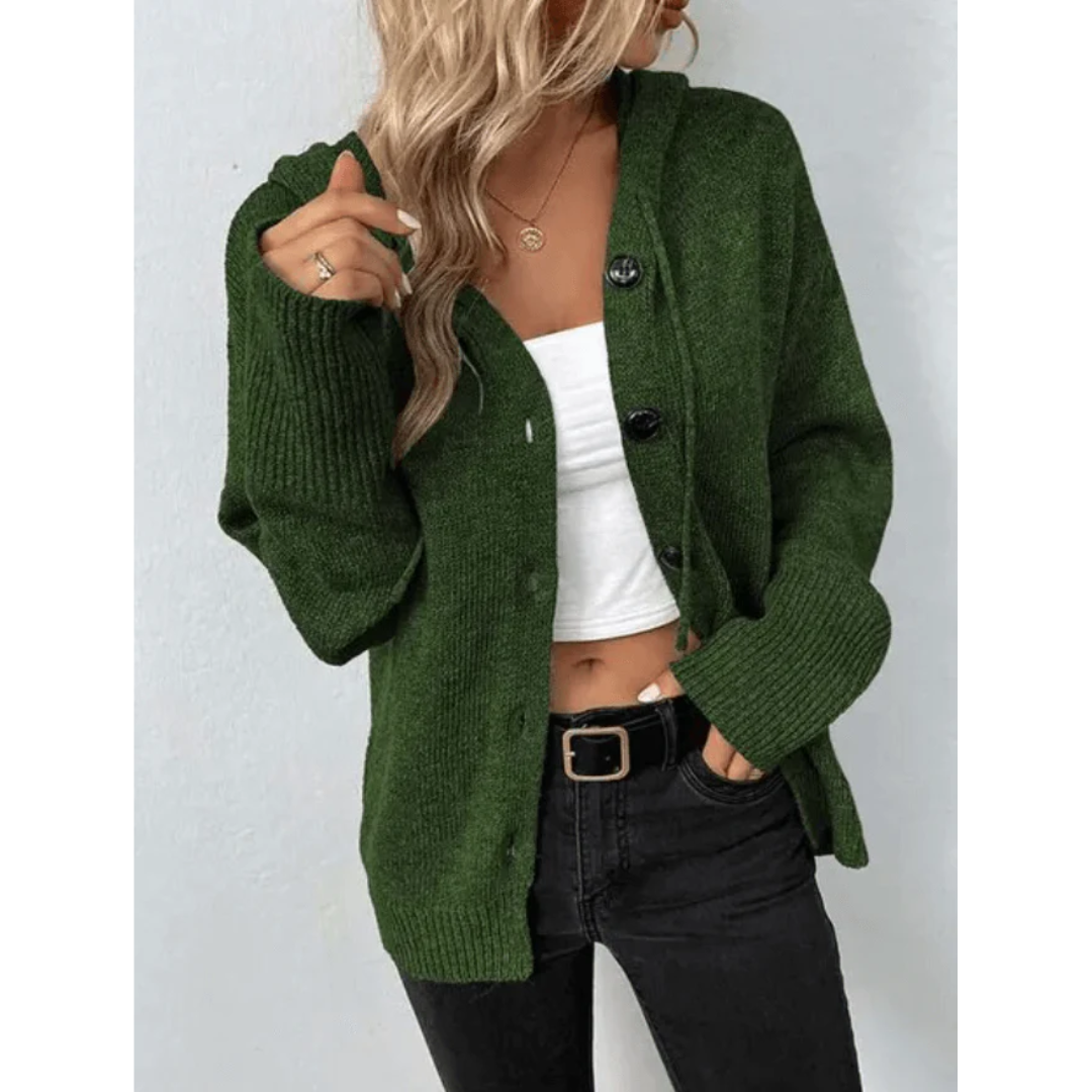 Julie | Women's Knitted Warm Cardigan | Button Down 6