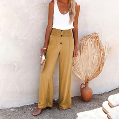 Vicky | Relaxed High-Waist Loose Pants-3