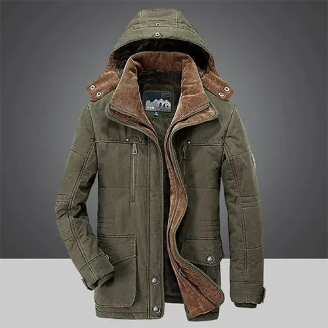 Lexer | Men's Classic Winter Hooded Jacket | Warm 3
