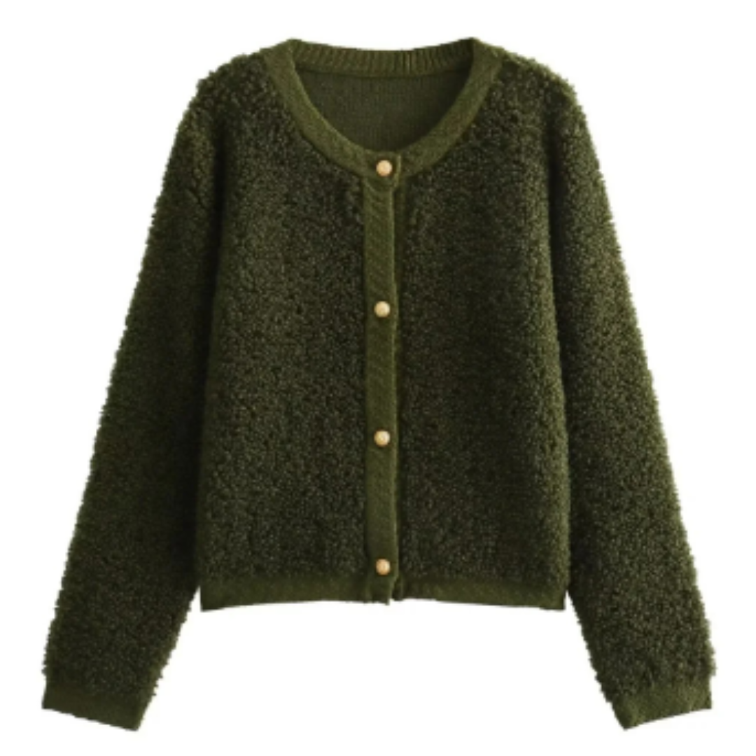 Lightweight, warm women's cardigan | Long sleeve 1