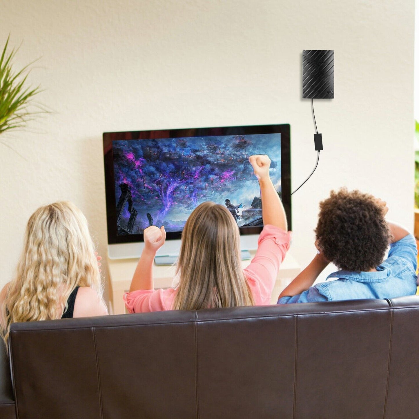 Long Range Indoor HDTV 4K Digital Antenna 600 Miles 3