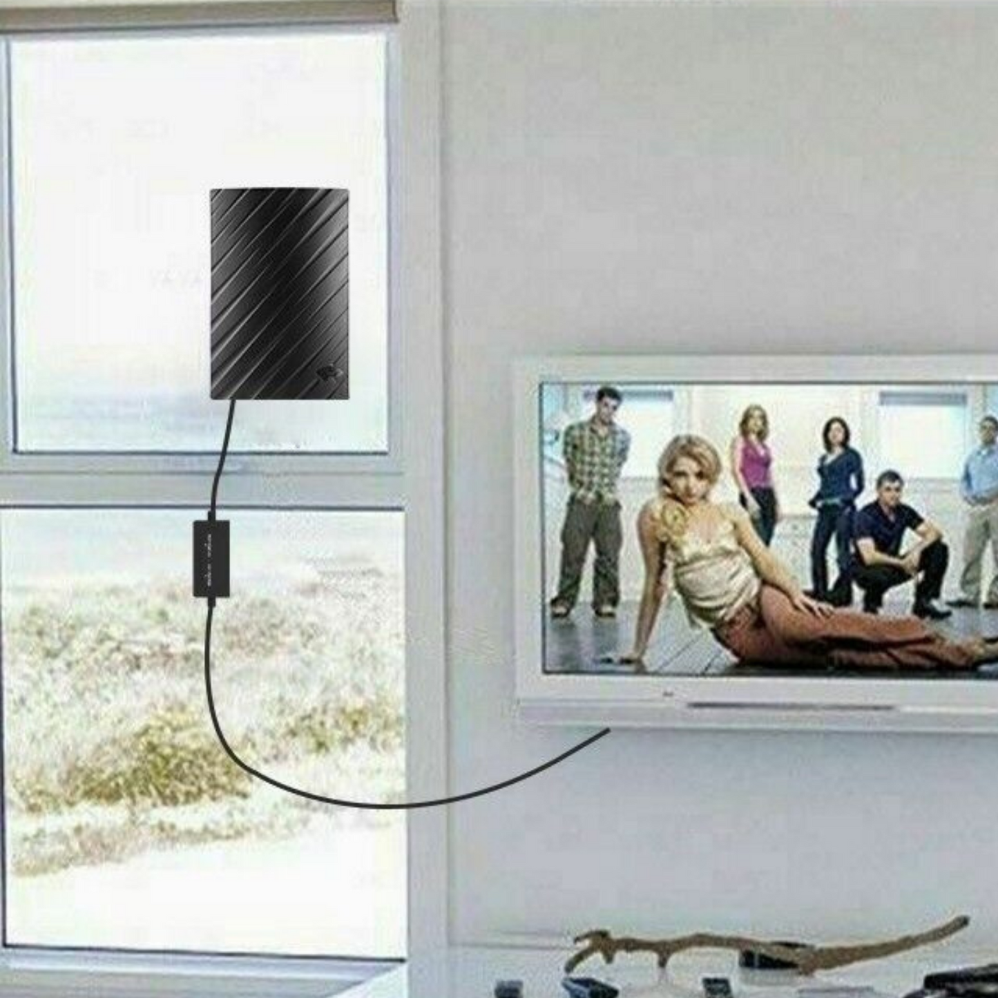Long Range Indoor HDTV 4K Digital Antenna 600 Miles 6