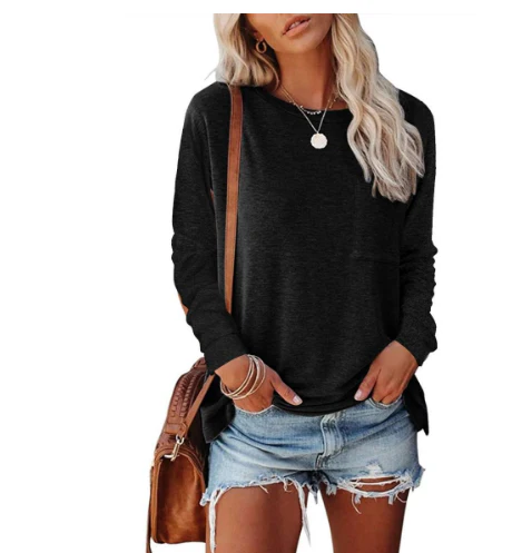 Loose-fitting sweatshirt for women | Round neck 3