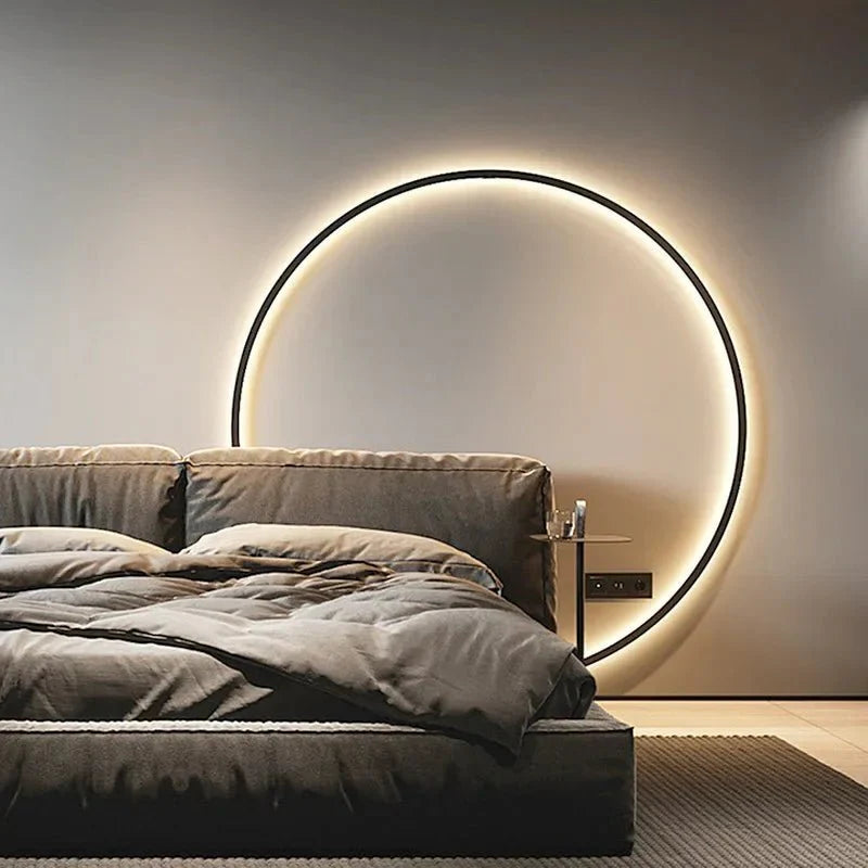 LumiRing - Minimalist round wall light 2