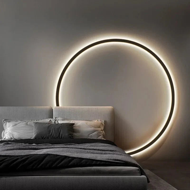 LumiRing - Minimalist round wall light 4