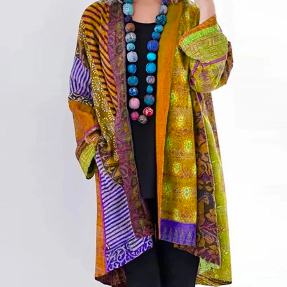 Macy | Women's Long Colorful Cardigan | Stylish 1