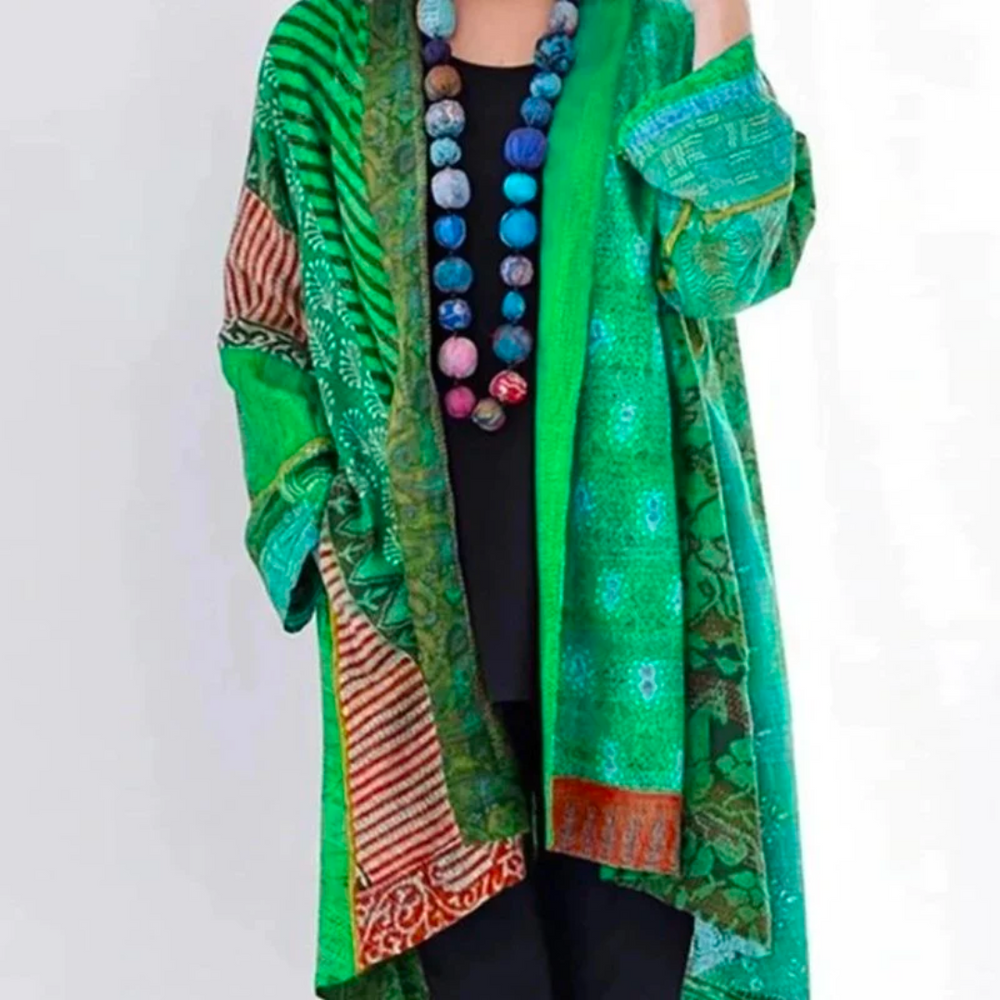 Macy | Women's Long Colorful Cardigan | Stylish 3