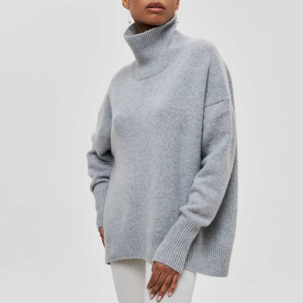 Madilyn | Women's Casual Turtleneck Sweater | Long 5