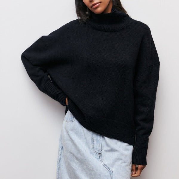 Madilyn | Women's Casual Turtleneck Sweater | Long 6