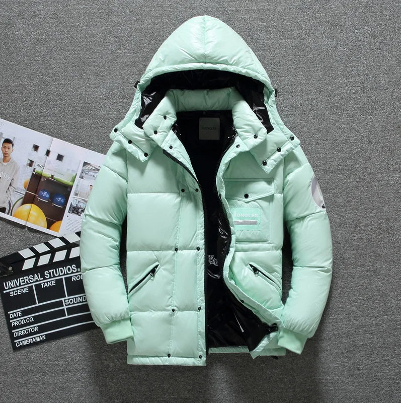 Men's Down Jacket with Hood | Winter 1