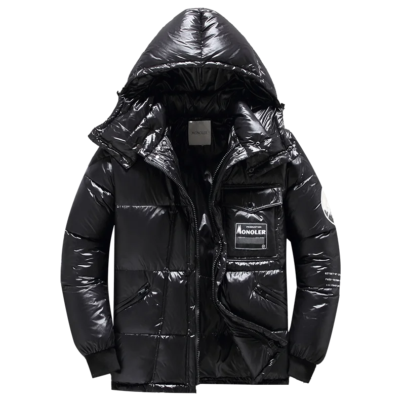 Men's Down Jacket with Hood | Winter 2