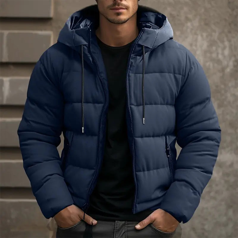Men's Hooded Winter Jacket | Puffer 1