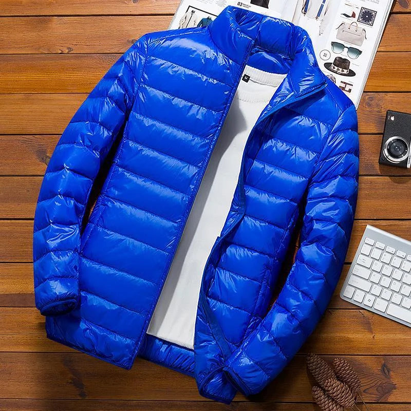 Men's Hooded Winter Quilted Jacket | Long Sleeve 5
