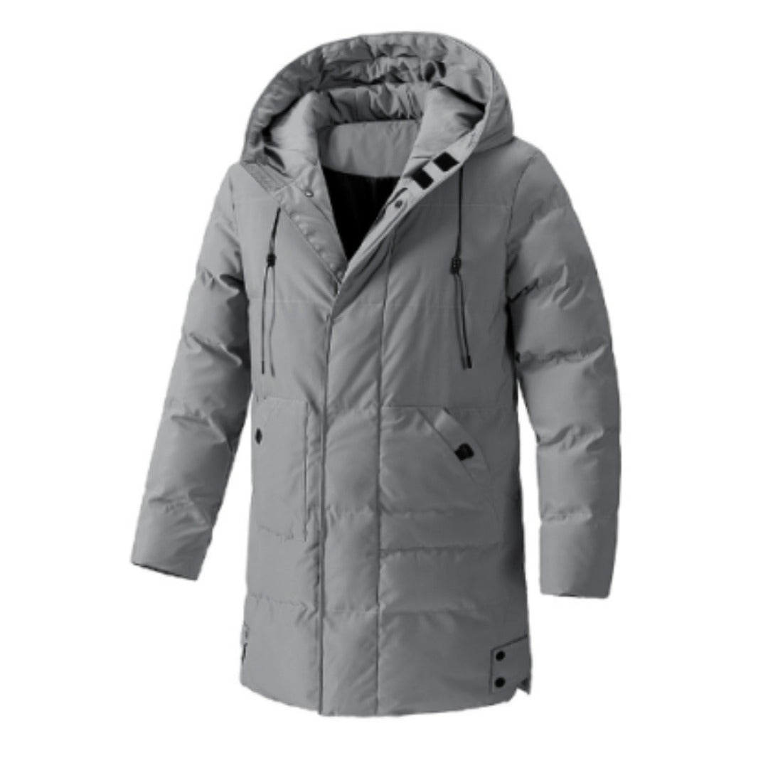 Men's Multi-Pocket Insulated Hooded Jacket | Winter 0