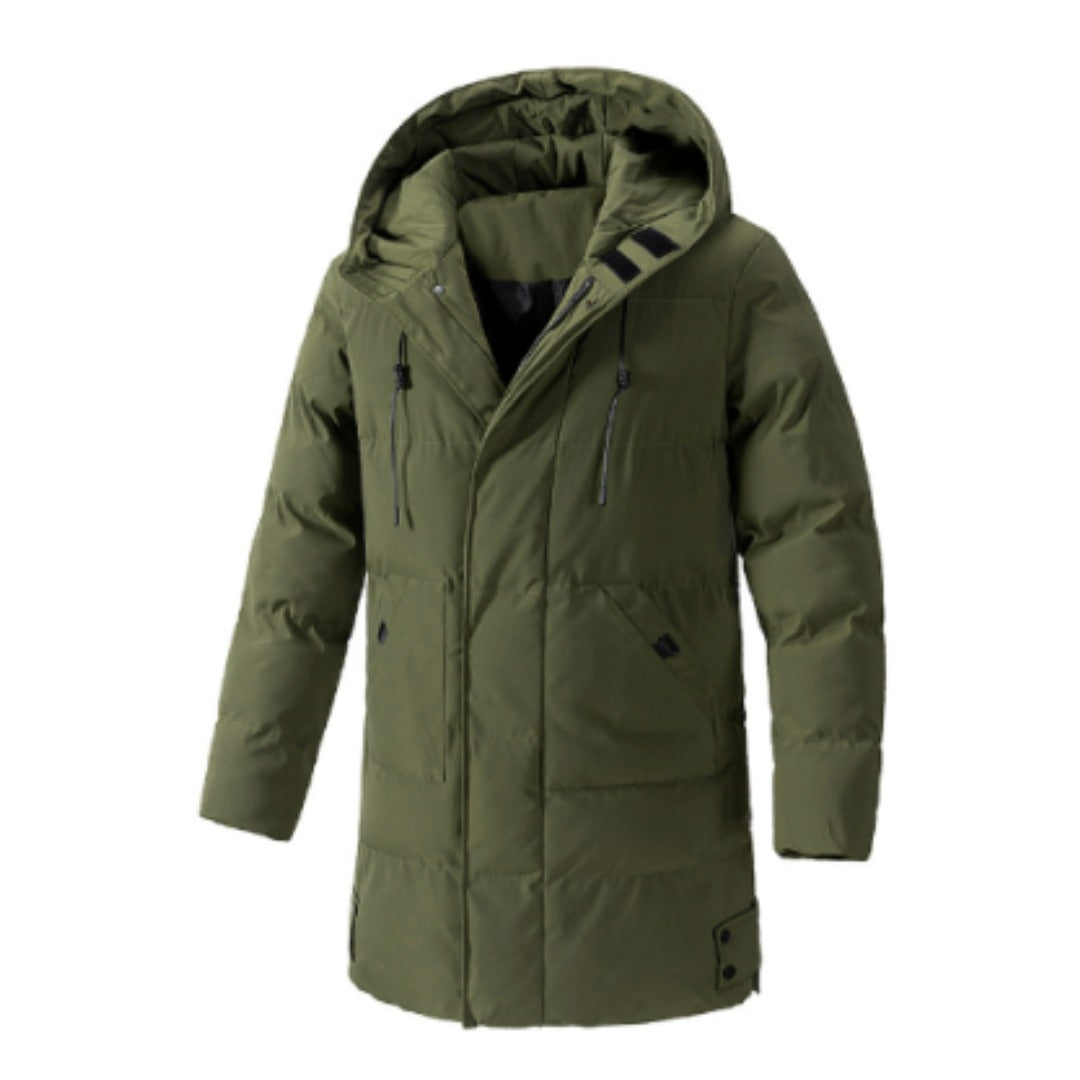 Men's Multi-Pocket Insulated Hooded Jacket | Winter 1