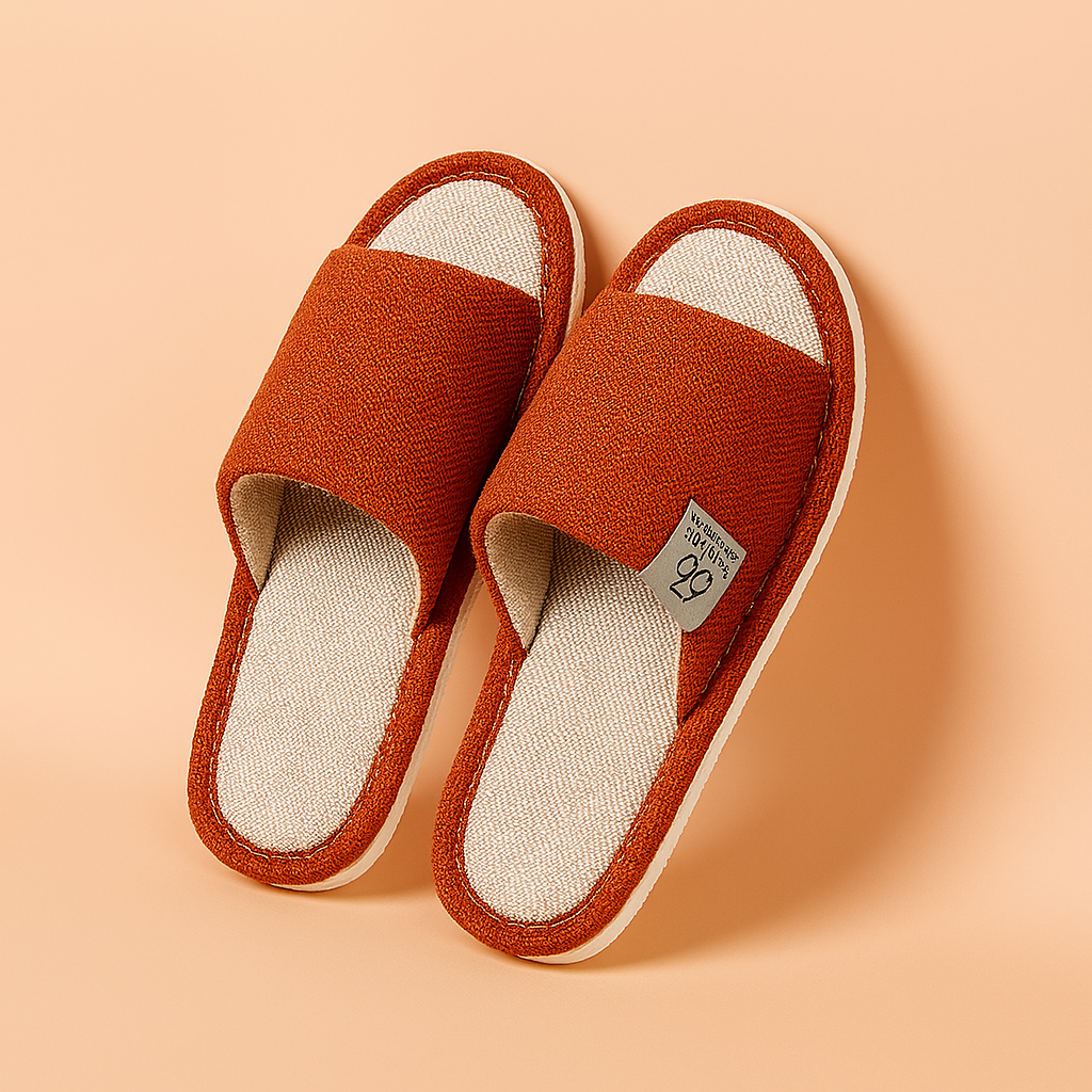 Men's Open-Toe Indoor Slippers | Lightweight Non-Slip House Shoes 3