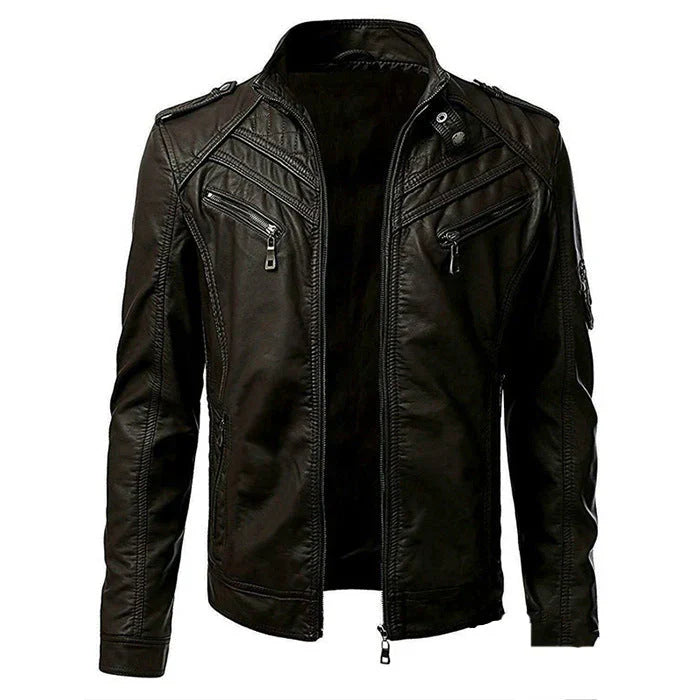 Men's Stylish Premium Biker Jacket | Multiple Pockets 1