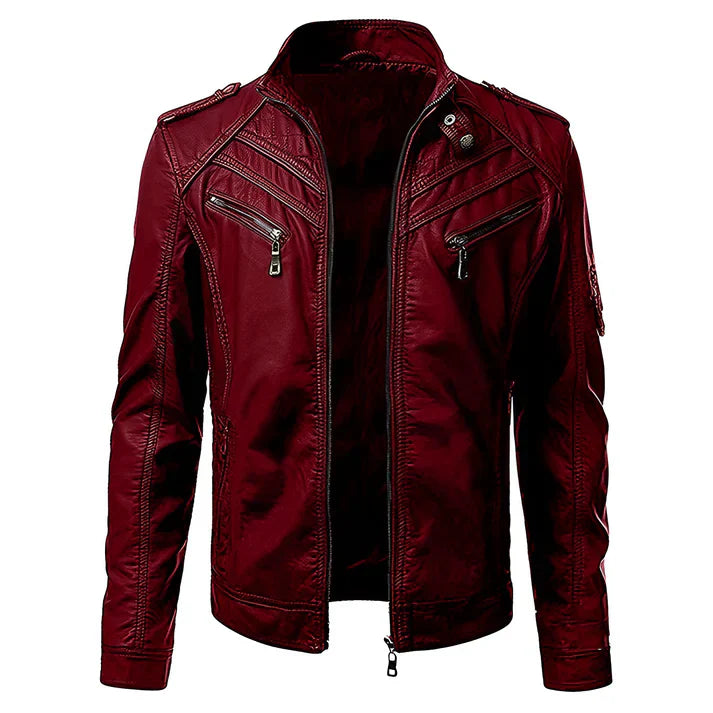 Men's Stylish Premium Biker Jacket | Multiple Pockets 2