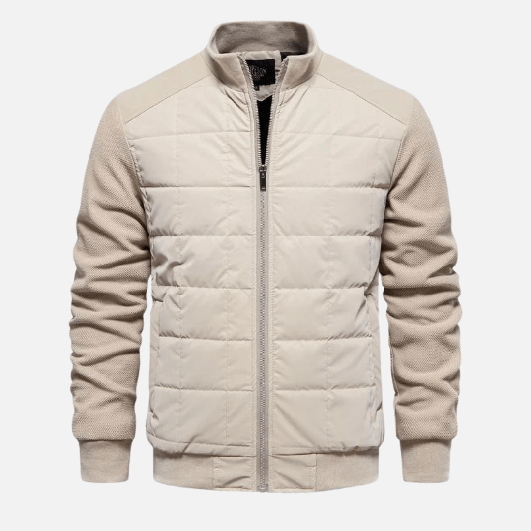 Men's Stylish Winter Quilted Jacket | Long Sleeve 0