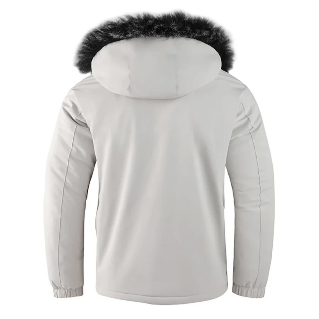 Men's Winter Hooded Parka Jacket | Warm 2