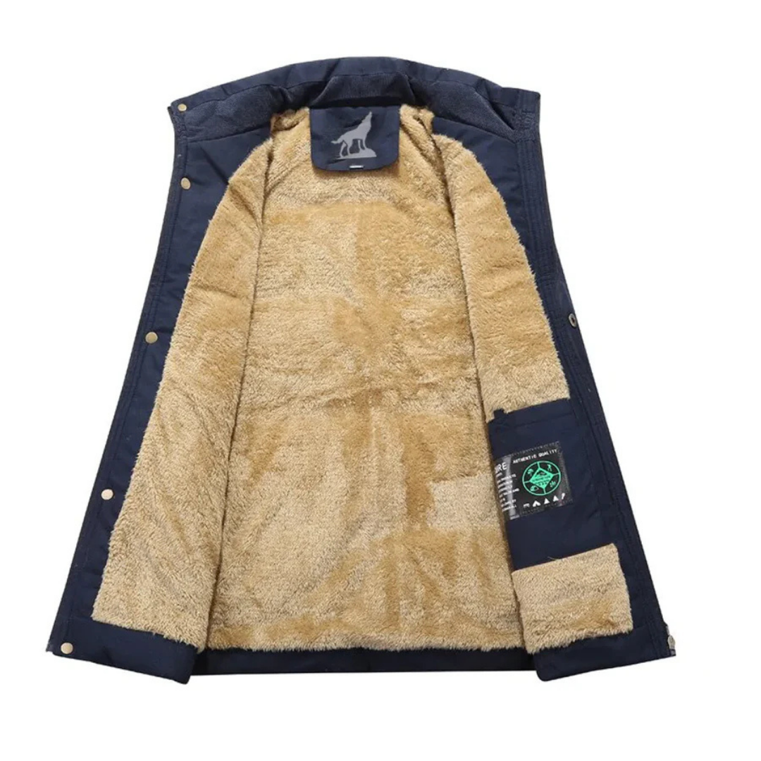 Men's Winter Parka with Zip and Hood | Warm 3