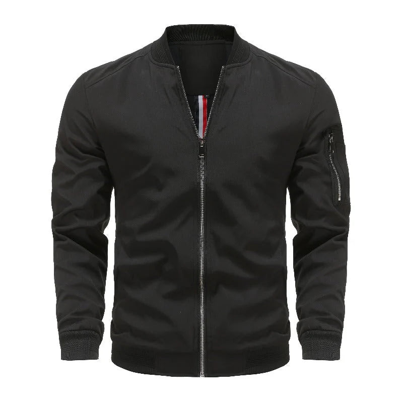 Men's Zip-Up Bomber Jacket | Winter 0