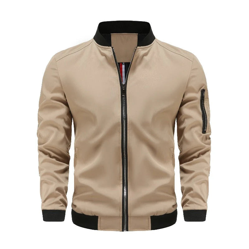 Men's Zip-Up Bomber Jacket | Winter 3