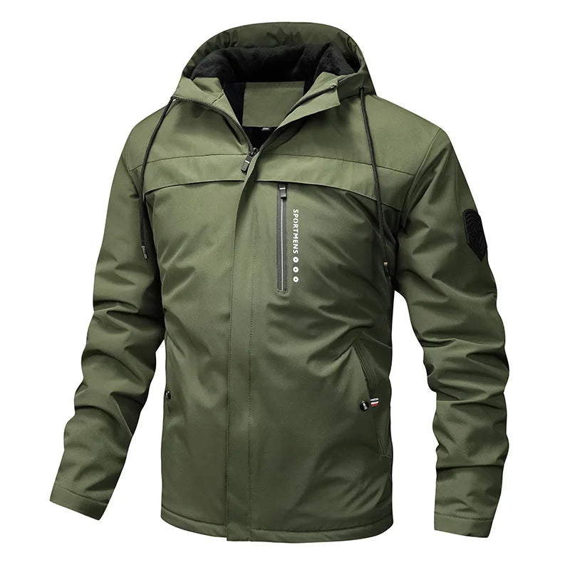 Men's fleece quilted jacket | Long sleeve 0