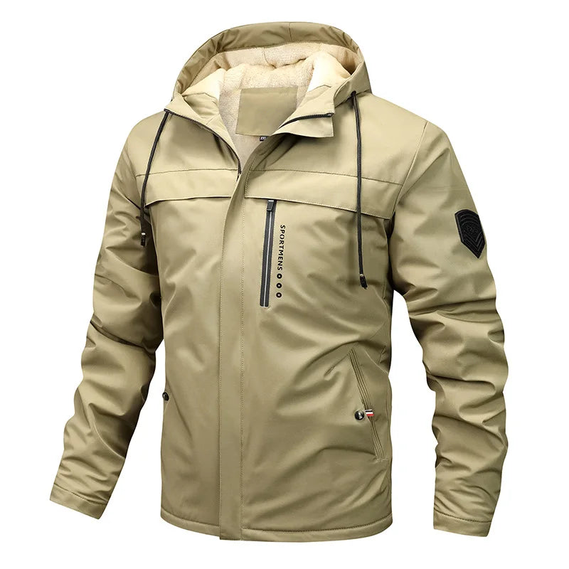 Men's fleece quilted jacket | Long sleeve 1
