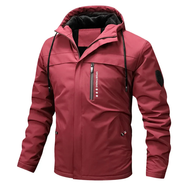 Men's fleece quilted jacket | Long sleeve 2