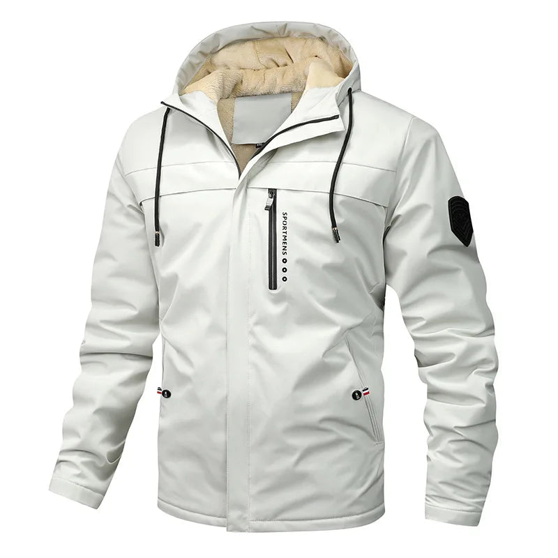 Men's fleece quilted jacket | Long sleeve 3