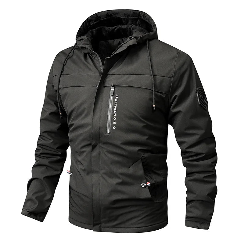 Men's fleece quilted jacket | Long sleeve 4