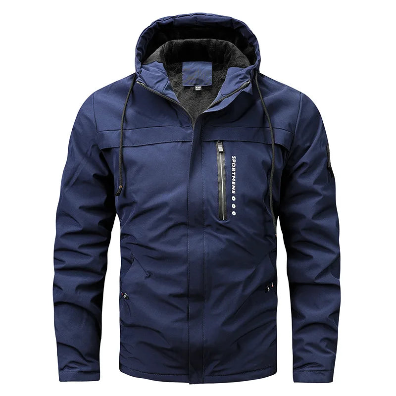 Men's fleece quilted jacket | Long sleeve 5