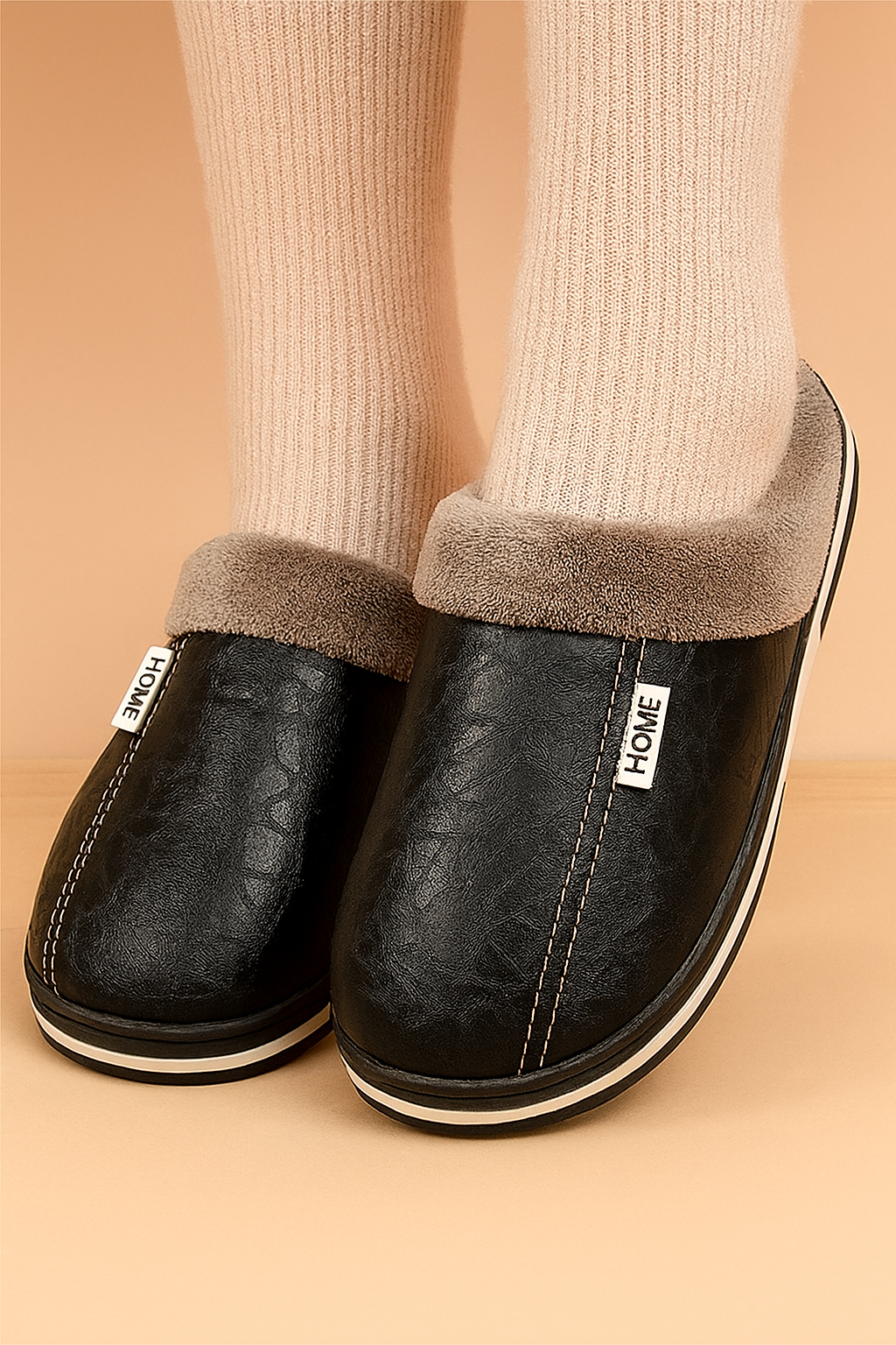 Men's house slippers with warm lining | Comfortable and non-slip 5