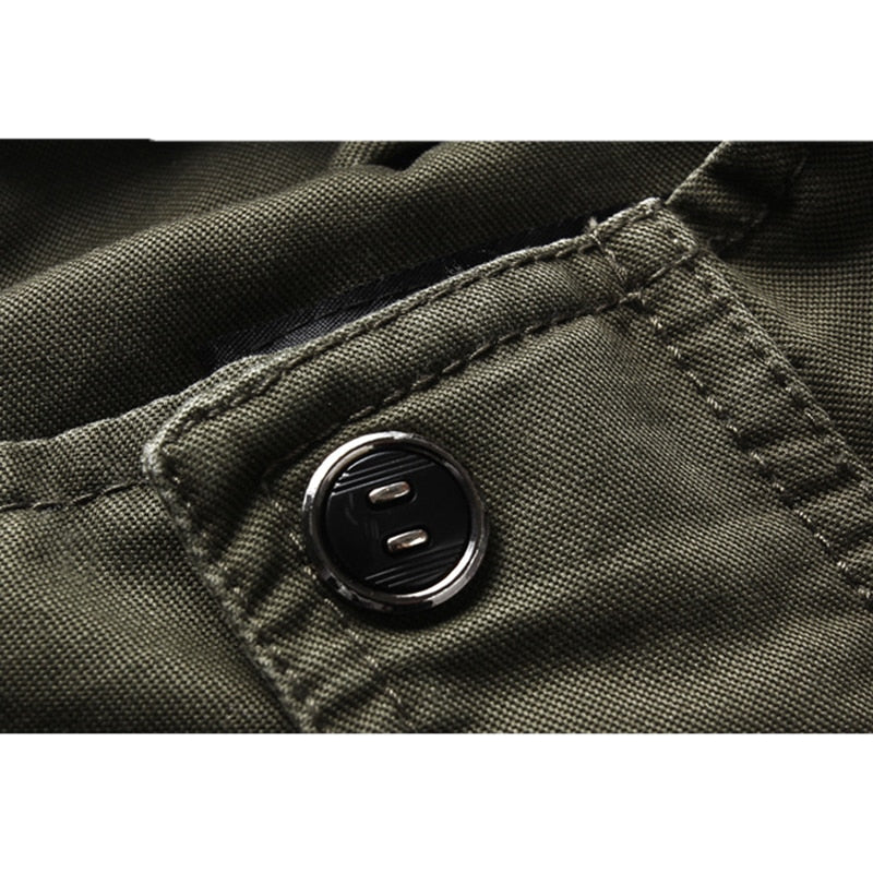 Men's long-sleeved biker jacket | Zipper 5
