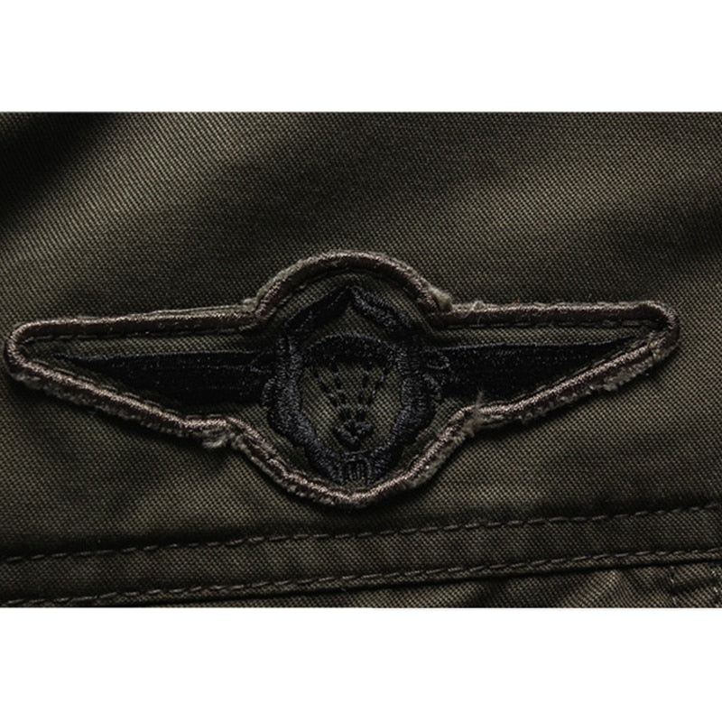 Men's long-sleeved biker jacket | Zipper 6