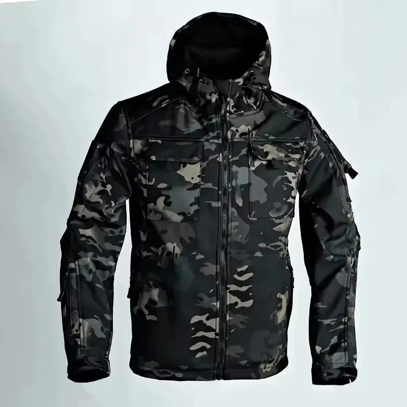 Men's softshell jacket | With hood 3