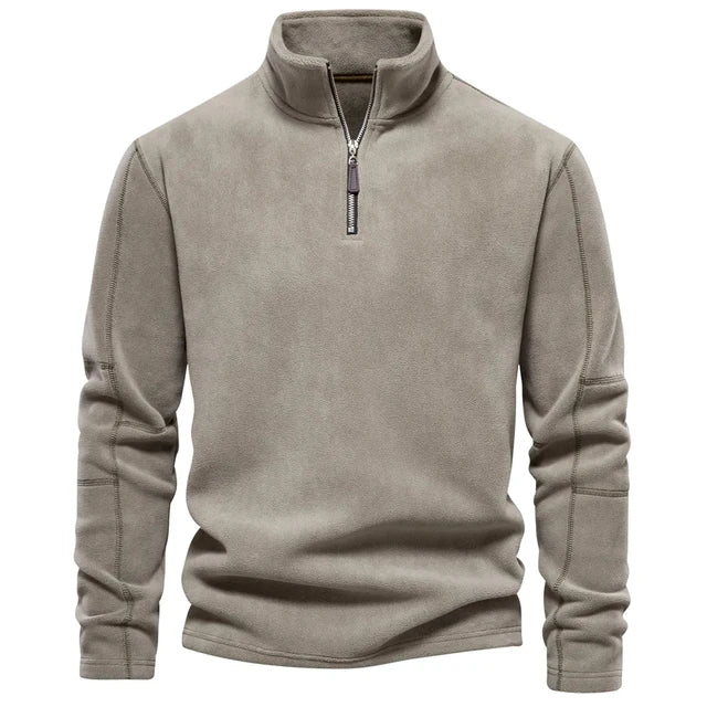 Men's sweatshirts jacket stand up collar 1