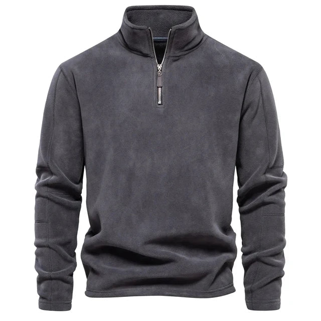 Men's sweatshirts jacket stand up collar 3
