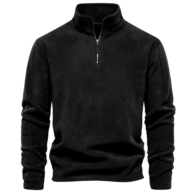 Men's sweatshirts jacket stand up collar 4