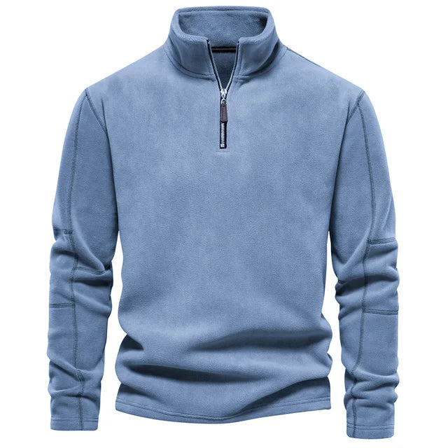 Men's sweatshirts jacket stand up collar 5