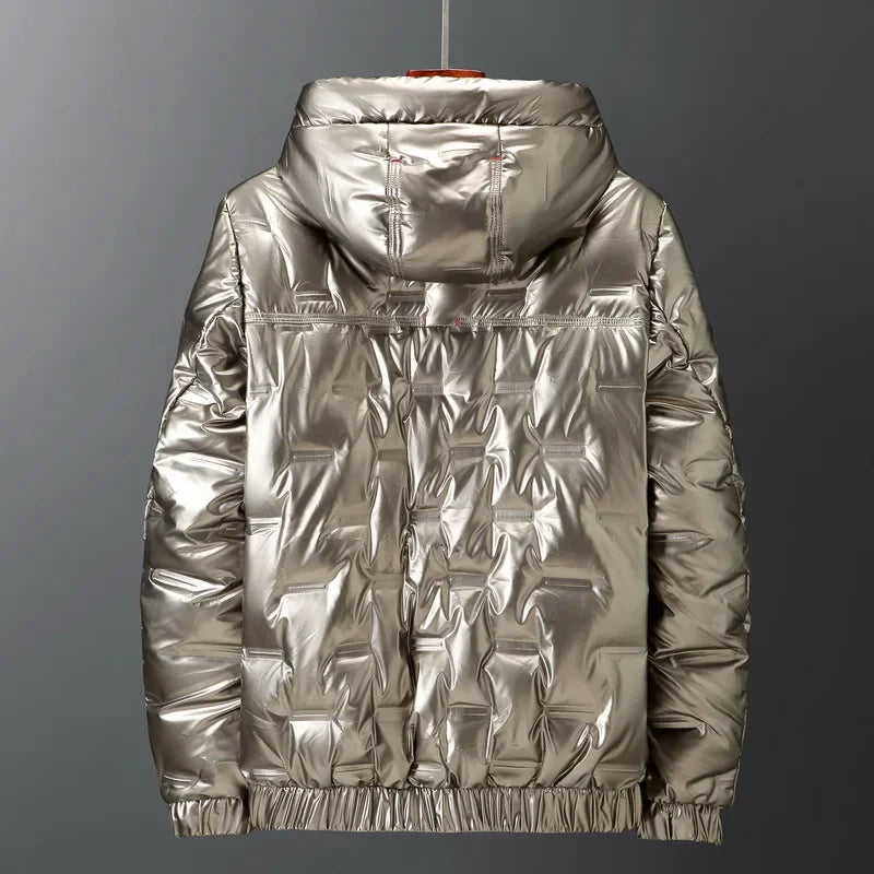 Men's winter down jacket | with hood 3