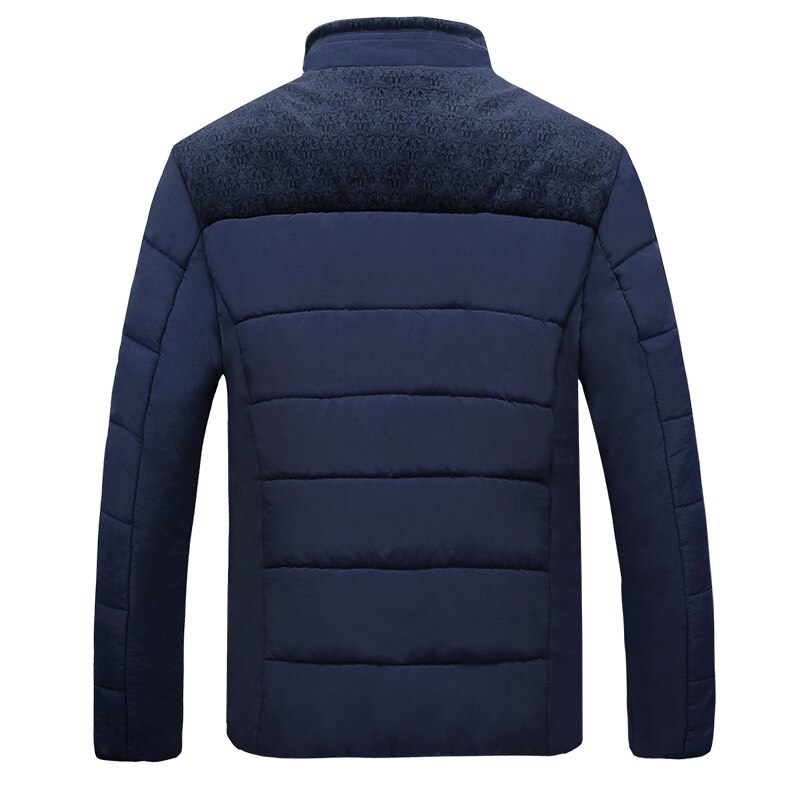 Men's winter quilted jacket | stand-up collar 4